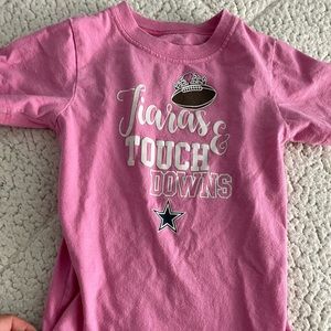 Dallas Cowboys toddler girl shirt